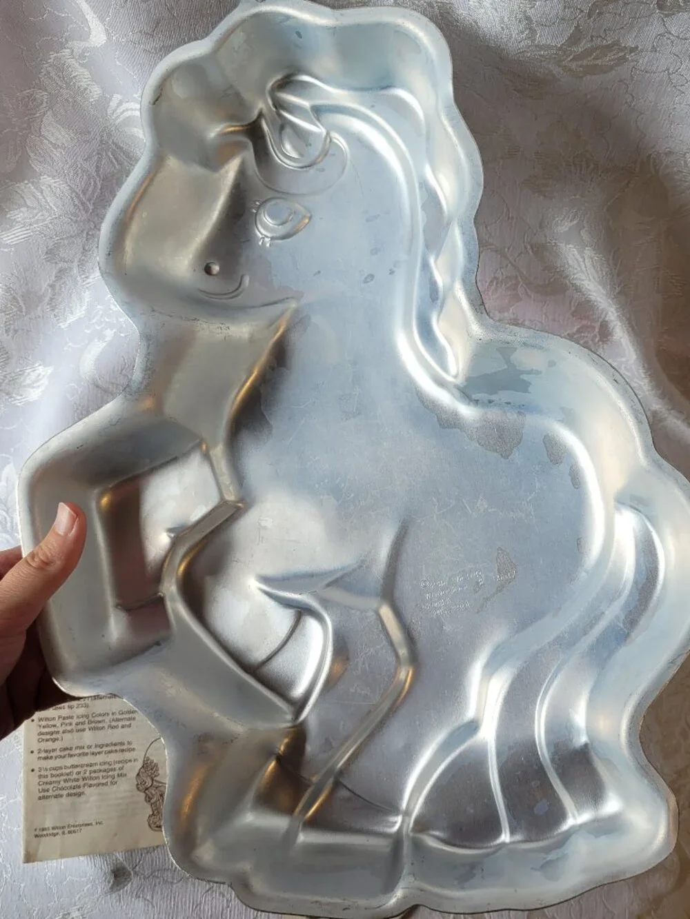 Vintage Wilton Precious Pony My little pony 1986 cake pan Horse retro Birthday